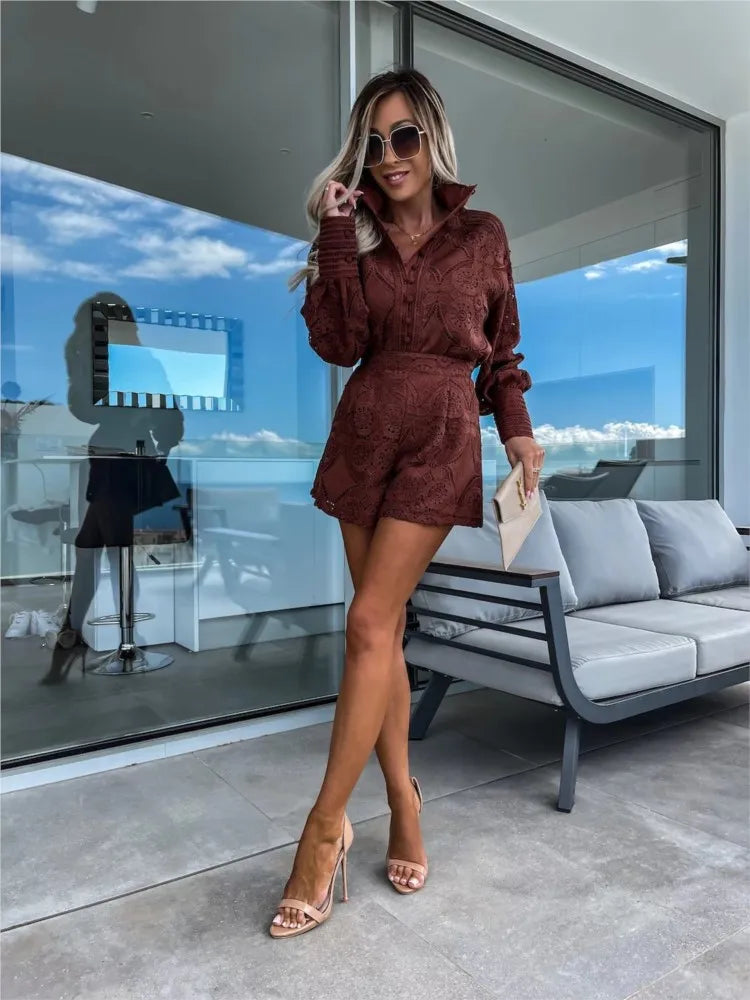 REBECA™ | CONJUNTO DE VERANO DE ENCAJE