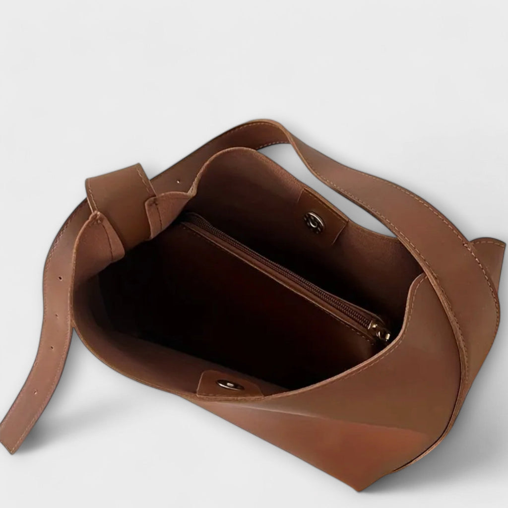 Camila – Elegante bolso de piel para llevar al hombro