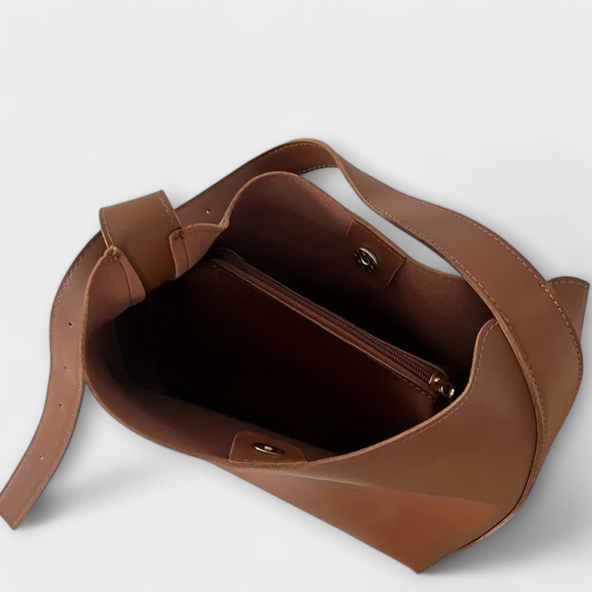 Camila – Elegante bolso de piel para llevar al hombro